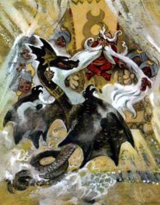 Иллюстрации к сказке Пушкина «Руслан и Людмила»