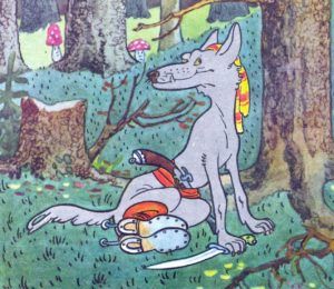 Иллюстрации к сказке «Три поросенка» - Михалков С.В.