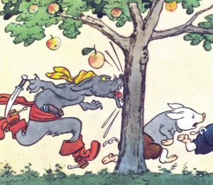 Иллюстрации к сказке «Три поросенка» - Михалков С.В.