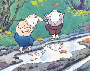 Иллюстрации к сказке «Три поросенка» - Михалков С.В.